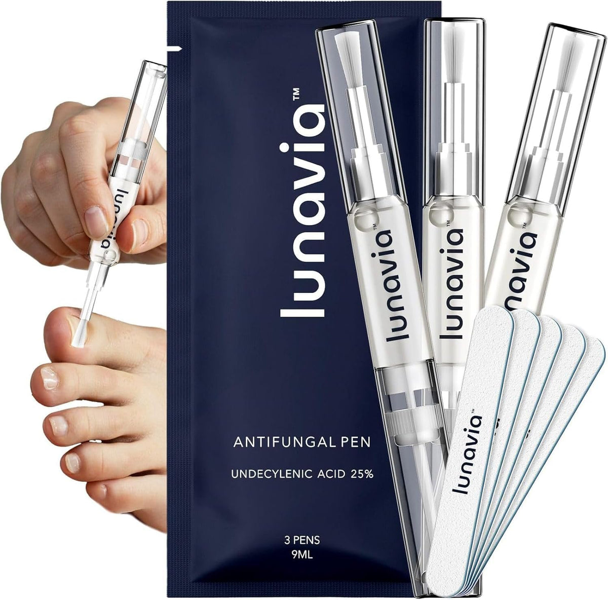 lunavia™ Antifungal Pen 3-Pack Twist Pen (9ML Volume)